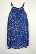 100% Cotton Banana Republic Floral Tank Top at Blue Sparrow Shop