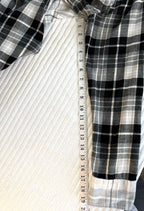 100% Cotton Eddie Bauer Plaid Shirt | Size M measuring  19" sleeve