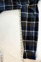 100% Cotton Eddie Bauer Plaid Shirt | Size S mens measuring 19" sleeve 