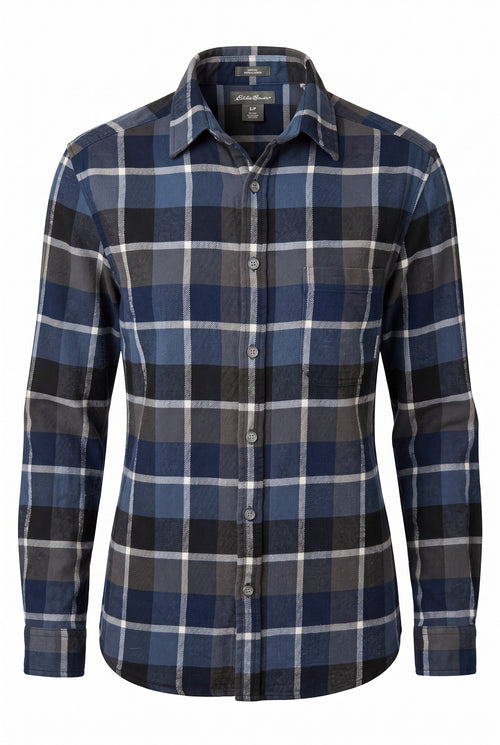 100% Cotton Eddie Bauer Plaid Shirt | Size S mens  