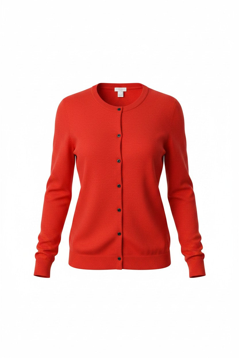 100% Cotton J.CREW Caryn Cardigan | Size M at Blue Sparrow Shop