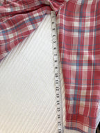 100% Cotton LL Bean Plaid Shirt | Size S measuring 18" sleeve