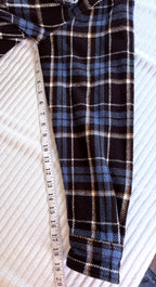 100% Cotton Plaid Jacket by Frank& Oak | Size S Mens measuring 19" sleeve