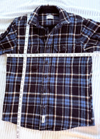 100% Cotton Plaid Jacket by Frank& Oak | Size S Mens measuring 40" bust and 27" length