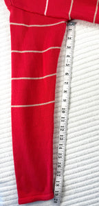 100% Cotton Reitmans Spring Sweater | Size XL at Blue Sparrow Shop measuring 20" sleeve 