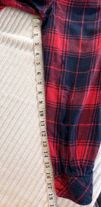 100% Cotton TNA Button Front Shirt | Size L measuring 18" sleeve 