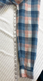 100% Cotton Tommy Hilfiger Plaid Shirt | Size M measuring 19" sleeve