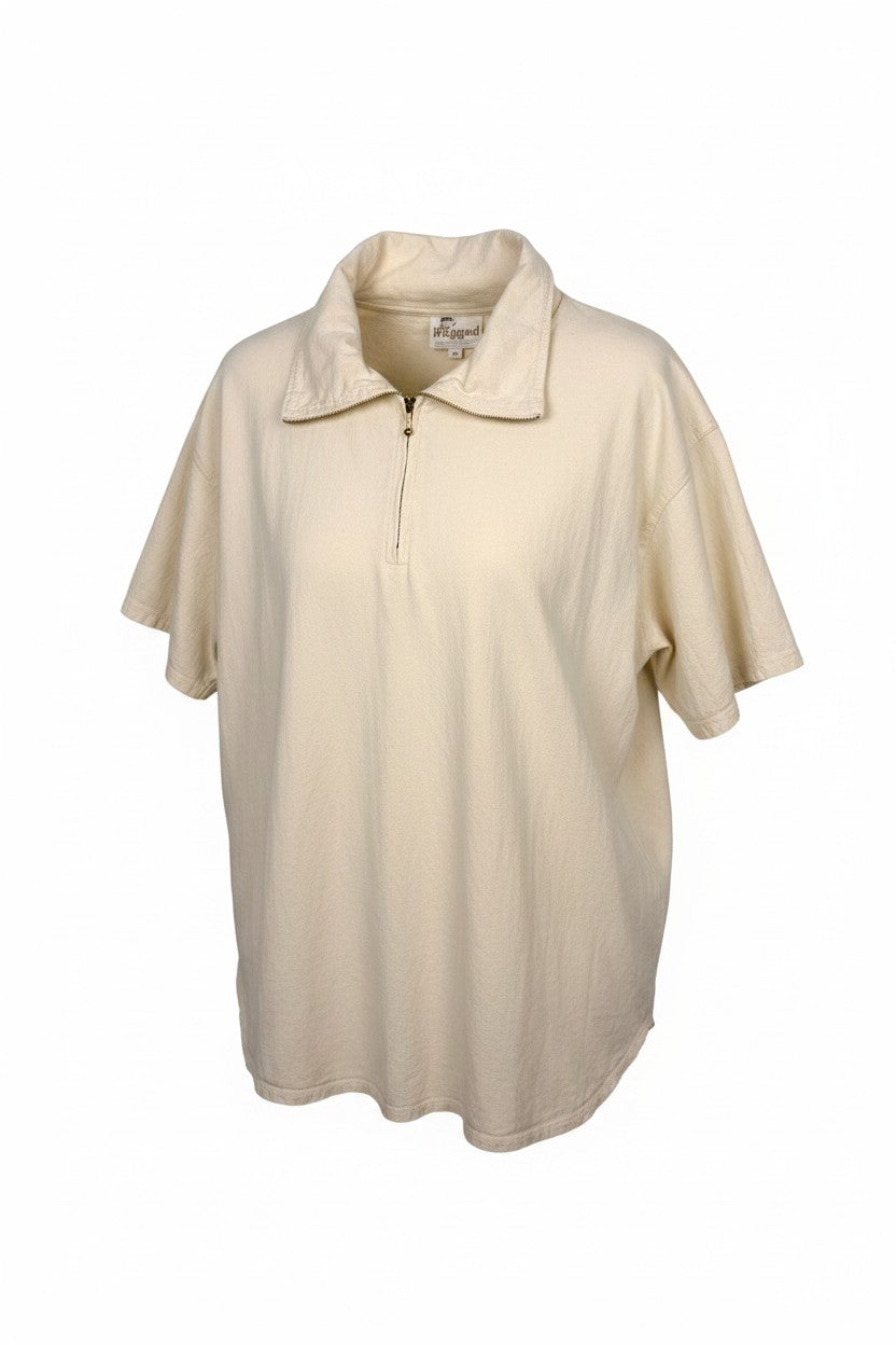 100% Cotton Vintage Rugged Cotton Top | Oversized at Blue Sparrow Shop  on white background