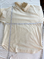 100% Cotton Vintage Rugged Cotton Top | Oversized at Blue Sparrow Shop measuring 49" bust and 30" length 