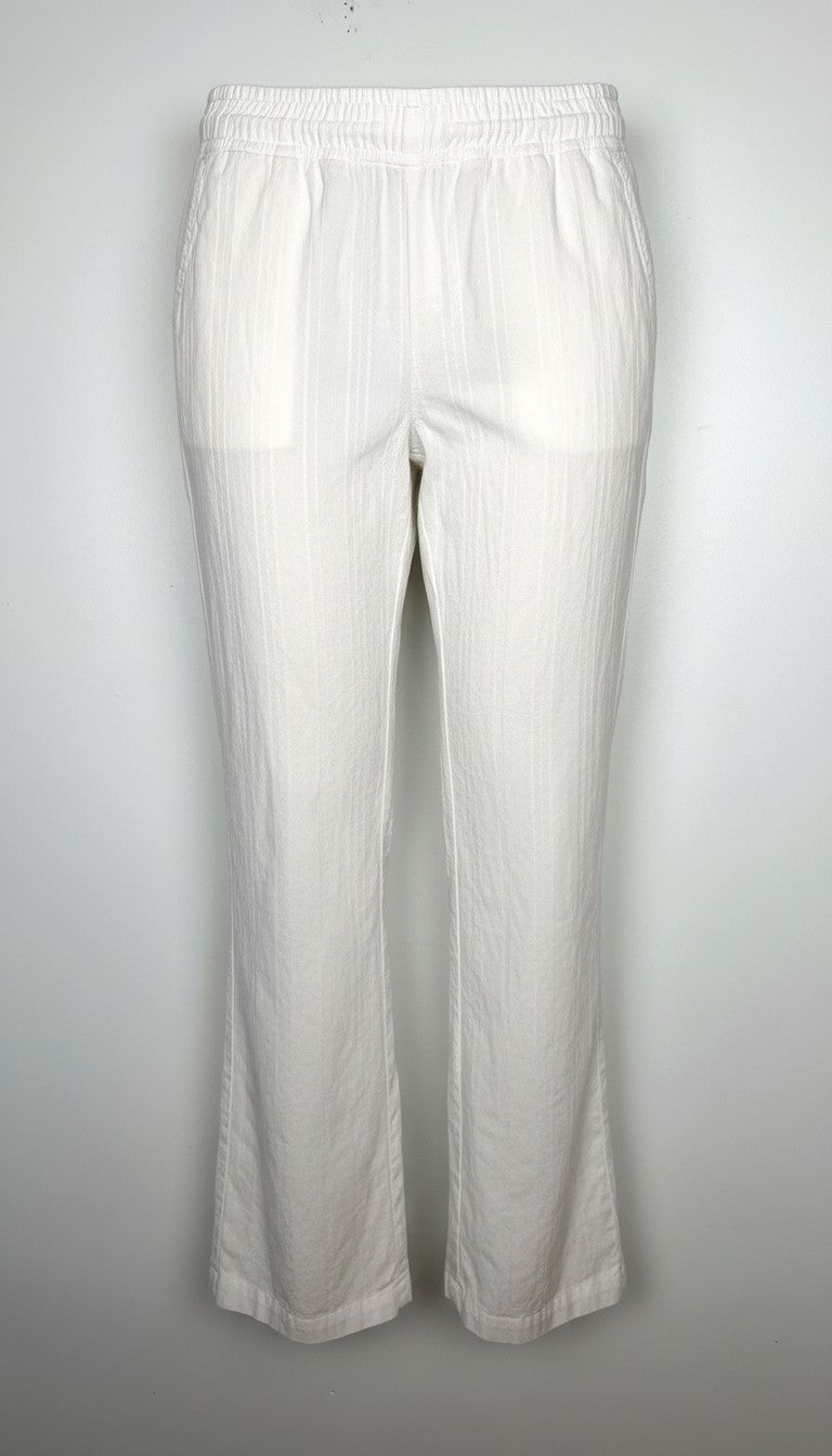 100% Cotton  Wide-Leg Beach Pants | Size XL  at Blue Sparrow Shop Resale 