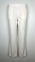 100% Cotton  Wide-Leg Beach Pants | Size XL  at Blue Sparrow Shop Resale 