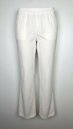 100% Cotton  Wide-Leg Beach Pants | Size XL  at Blue Sparrow Shop Resale 