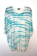 100% Linen Phase Eight Tie Dye Top | Coastal Grandmother | European Summer Style at Blue Sparrow Shop on white background