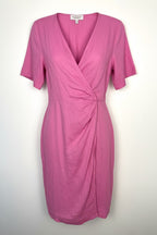 100% Linen Wrap Dress by & Other Stories Stockholm Atelier | Size S at Blue Sparrow Shop on white background