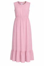 Pact 100% organic cotton tiered midi dress | Size XXL at Blue Sparrow Shop