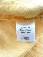 100% linen coldwater creek tunic tag
