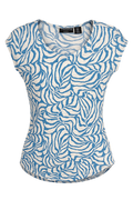 Tahari 100% Linen Top | Size S at Blue Sparrow Shop