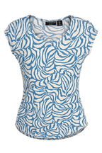 Tahari 100% Linen Top | Size S at Blue Sparrow Shop