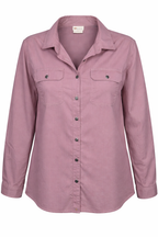 98% Cotton Dickies for women Button Down Shirt | Size L at Blue Sparrow Shop