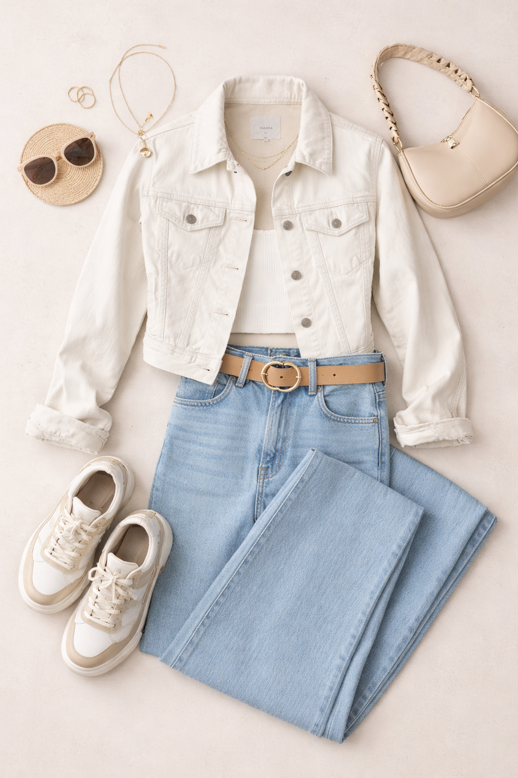 Aritzia Talula Distressed Denim Jacket at Blue Sparrow Shop lifestyle photo 