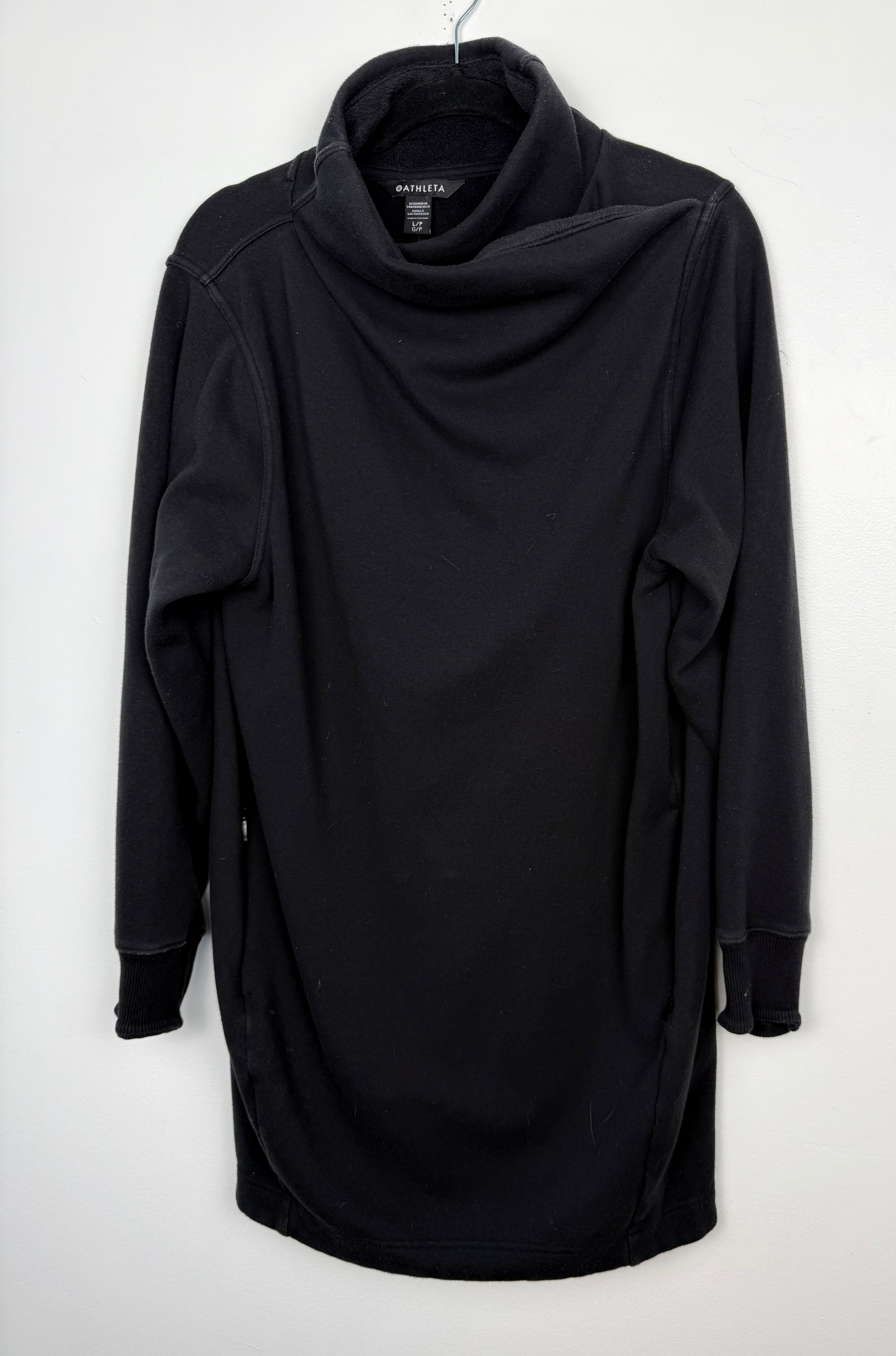 Athleta Alpine Sweater Dress | Size L on hanger
