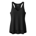 Athleta Black Pleated Flowy Tank Top at Blue Sparrow Shop 