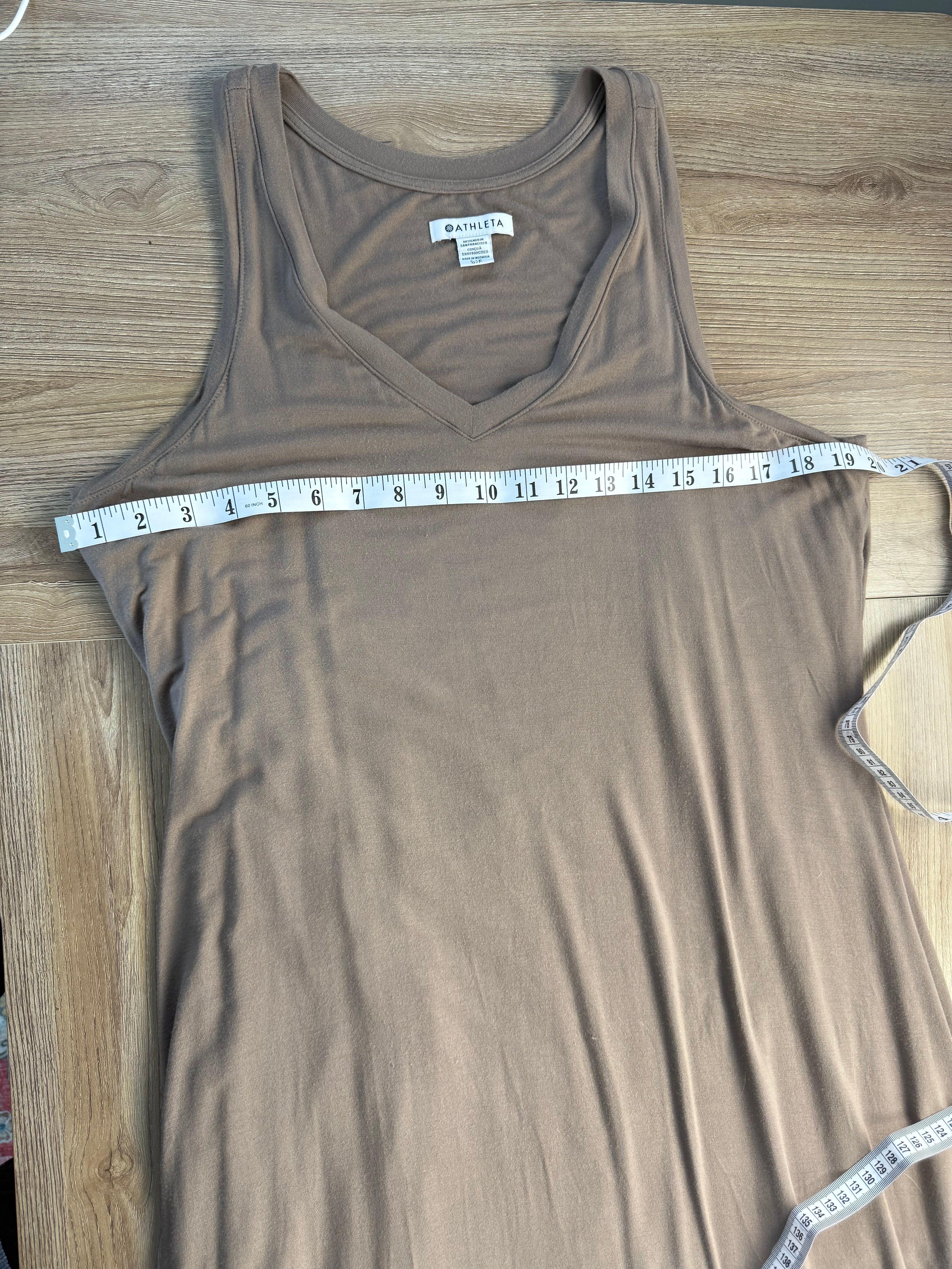 Athleta Maxi dress measuring 40" bust