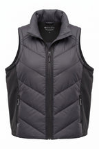 Athleta Rock Ridge PrimaLoft Insulated Vest in Black | Size 2X on white background