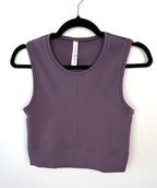 Athleta bra top in mauve  on hanger