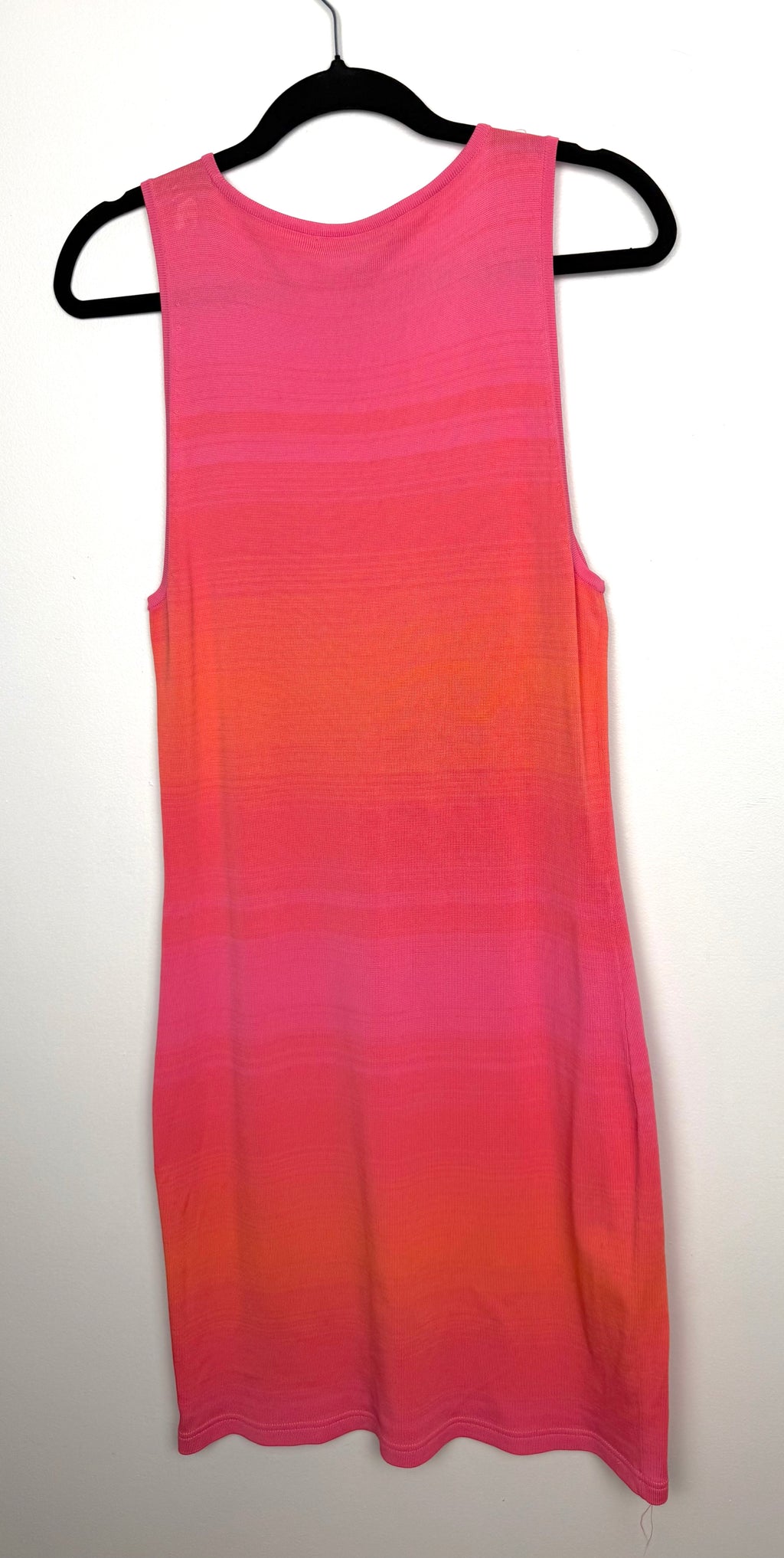 Back view Vintage  Ralph Lauren ombre knit tank dress