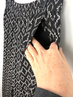 pocket detail on Banana Republic Ikat Print Pants 