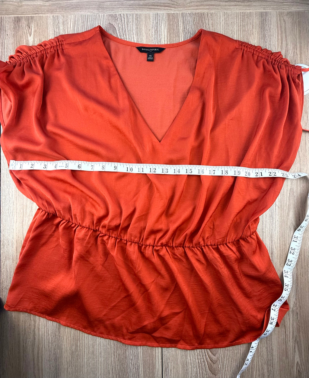 Banana Republic Peplum Waist top measuring 46" bust 