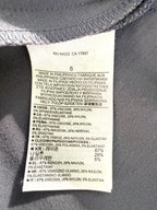 Banana Republic dress fabric content label 67 viscose 28 nylon 5 elastane