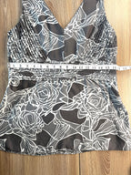 Banana Republic top sleeveless top with peplum waist measuring 32" bust