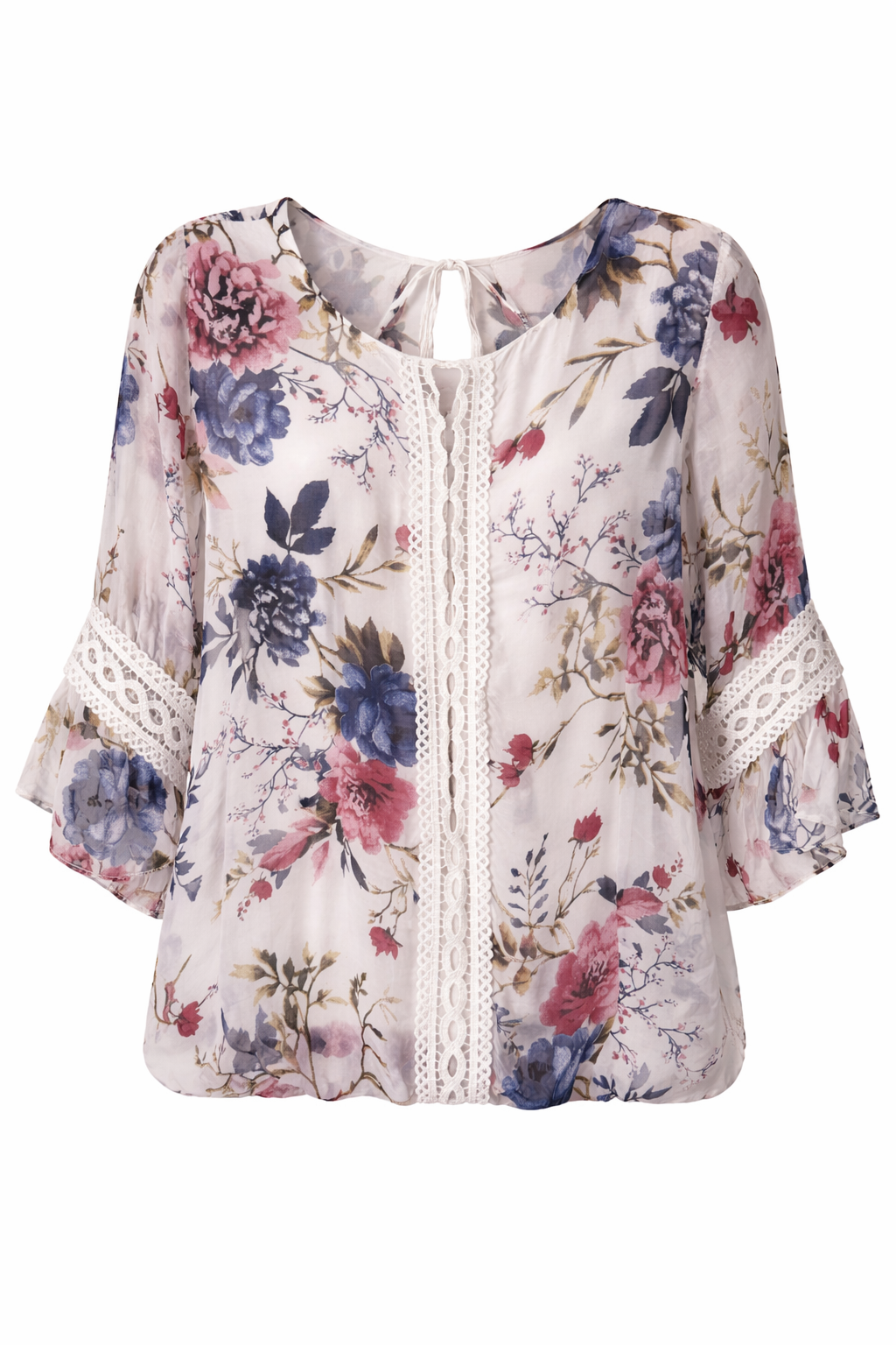 Bella Amore Sheer Blouse at Blue Sparrow Shop