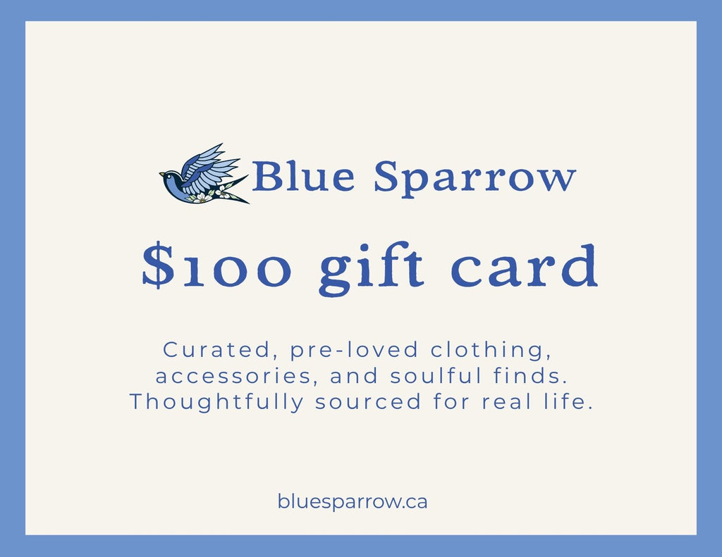 Blue Sparrow Gift Card