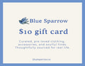 Blue Sparrow Gift Card