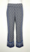 Boho Medallion Print Wide-Leg Palazzo Pants | Size M at Blue Sparrow Shop