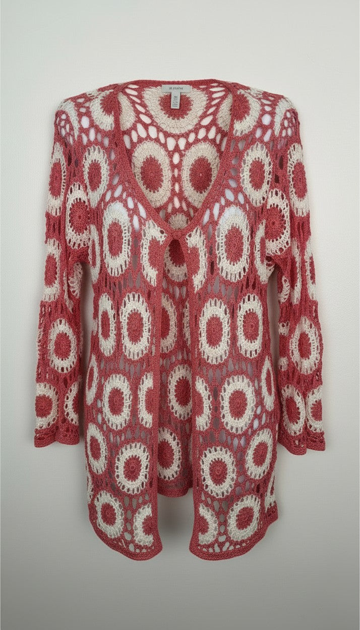 Cardigan at Blue Sparrow Shop size M 