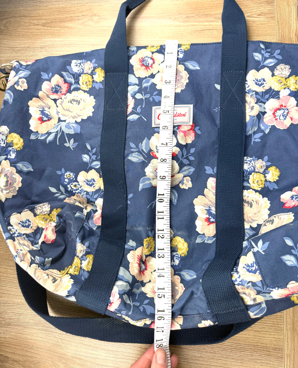 Cath Kidston Floral Weekender Bag  measuring 16" deep