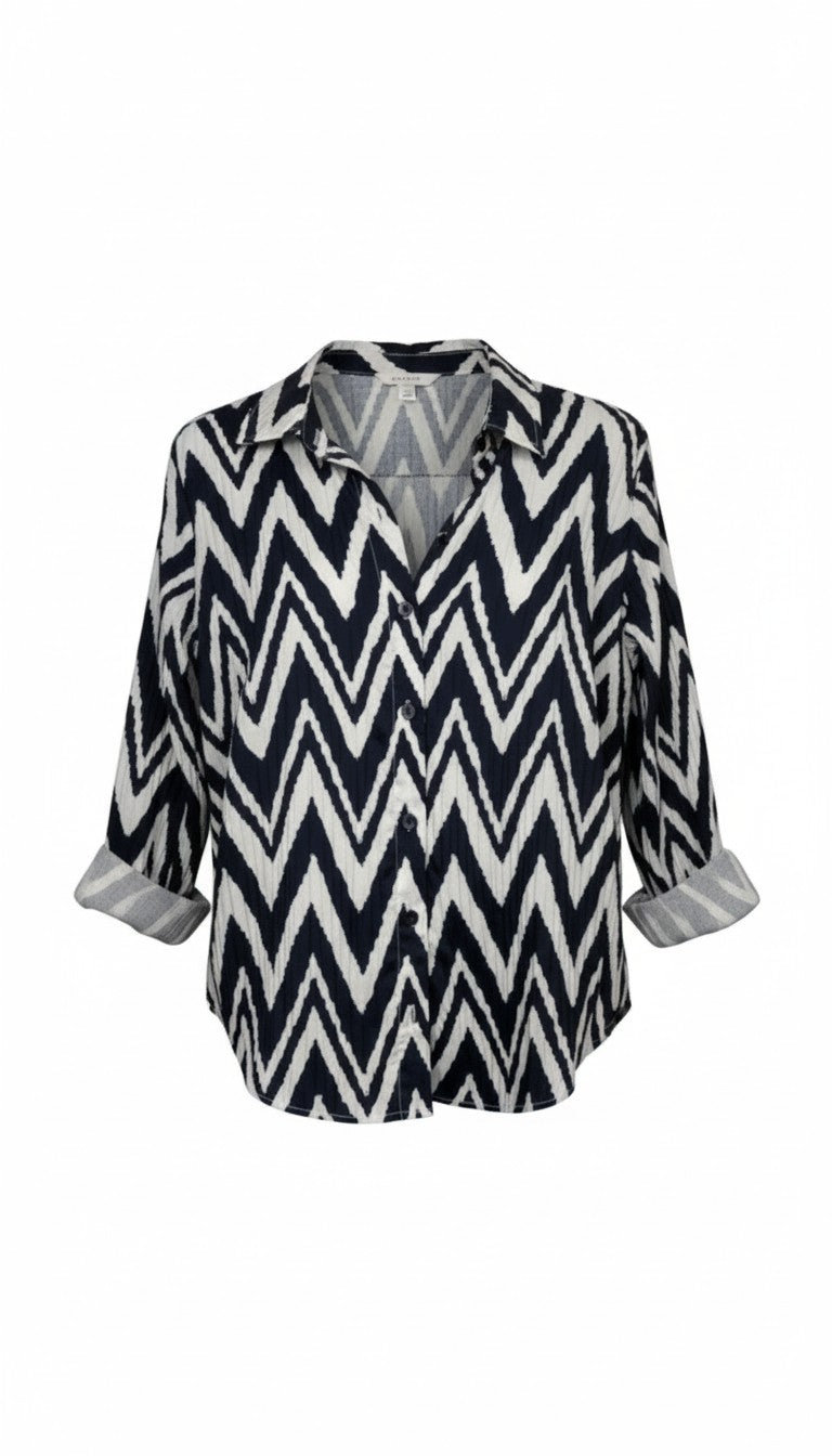 Chico’s Button-Up Blouse | Size S at Blue Sparrow Shop