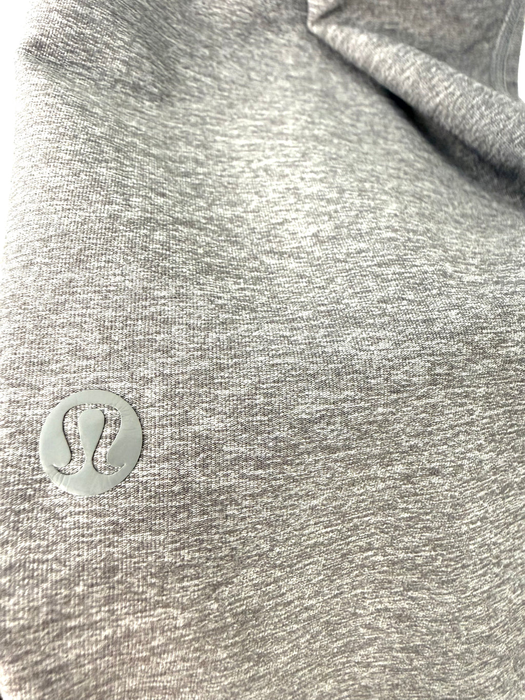 Lululemon logo on grey women’s lounge pants