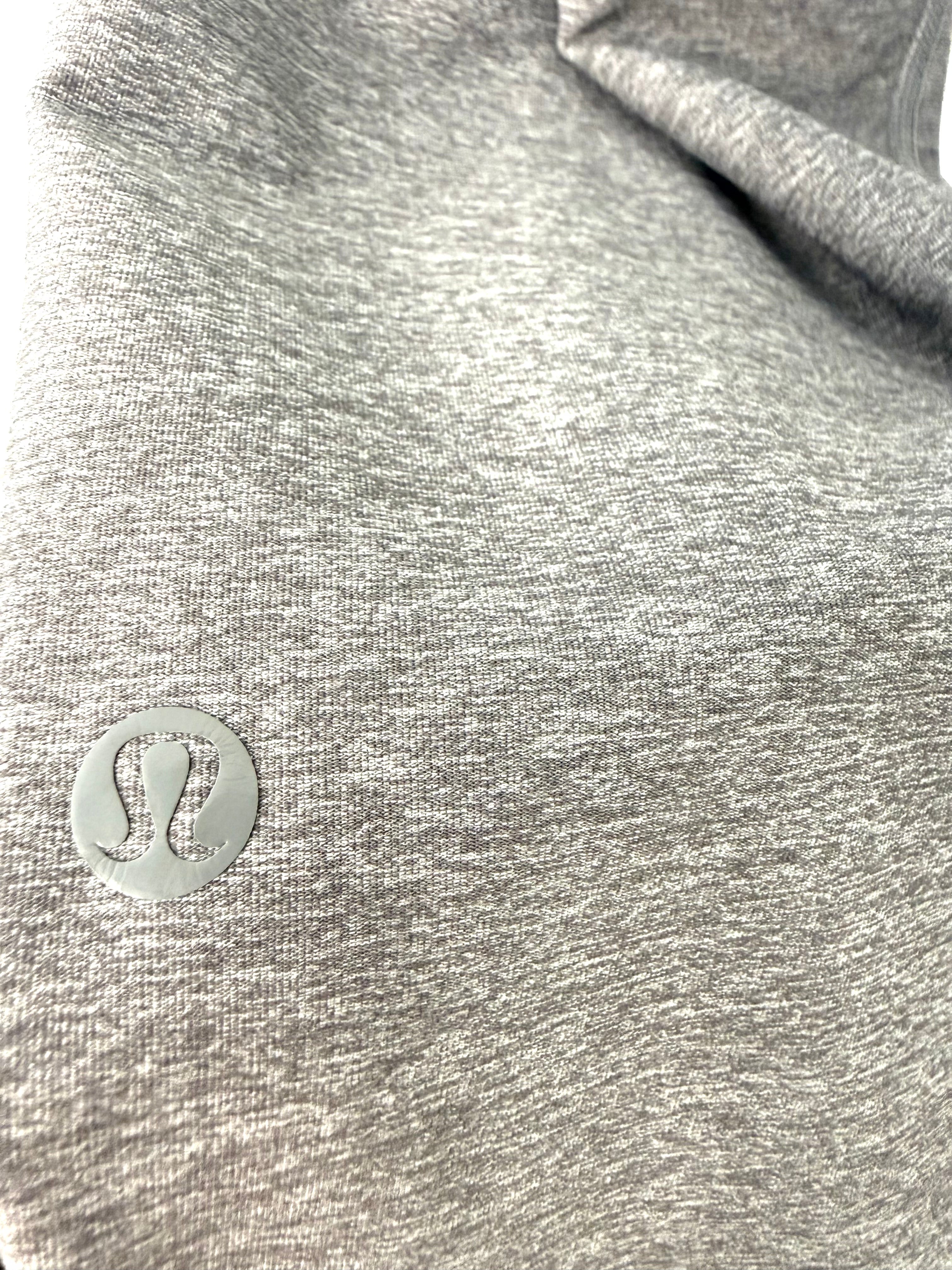 Lululemon logo on grey women’s lounge pants