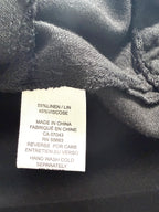 Halston dress fabric tag 55 percent linen 45 percent viscose