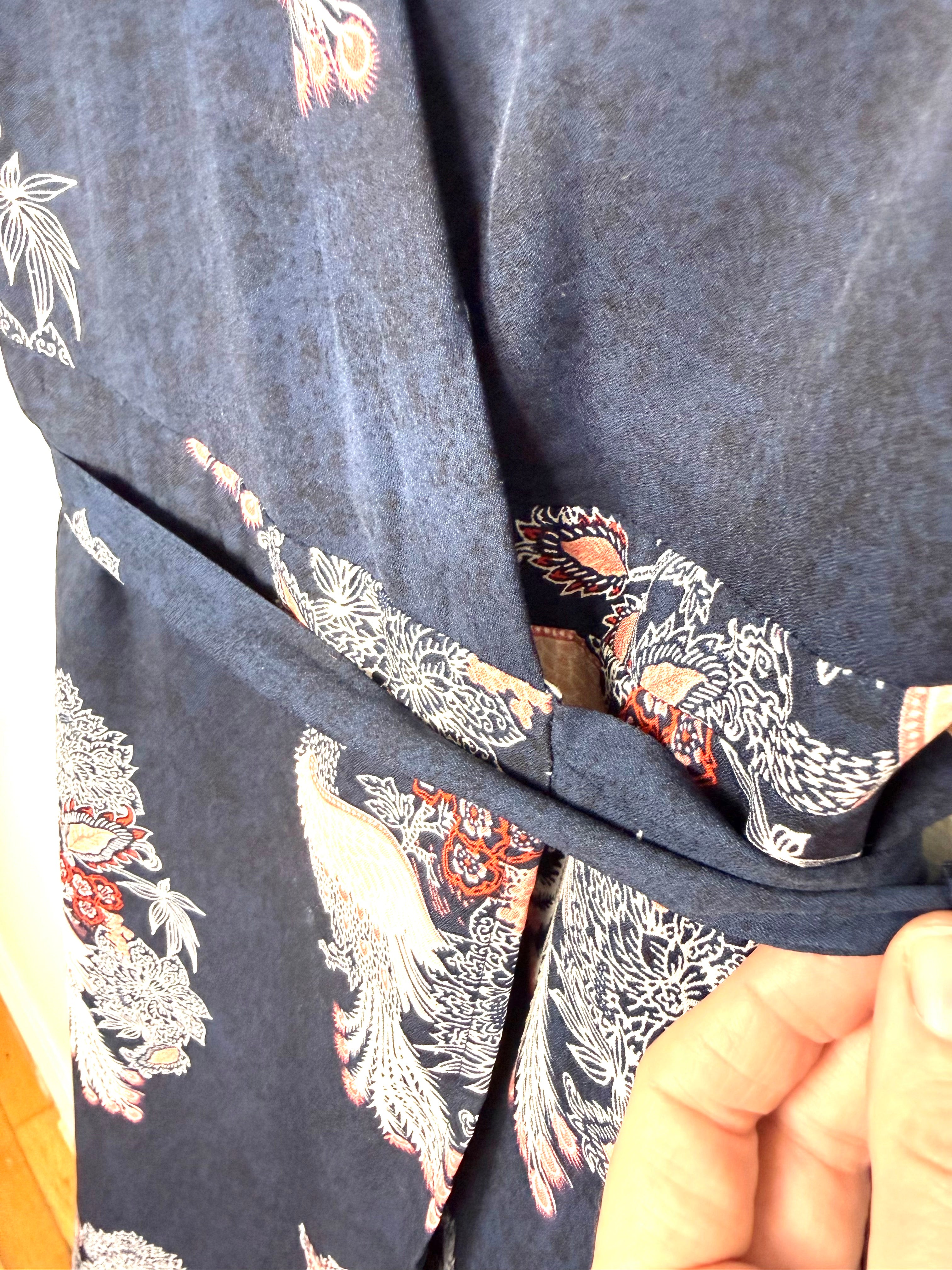 Close up of belt on Vera moda dress - it's not a belt it wraps 