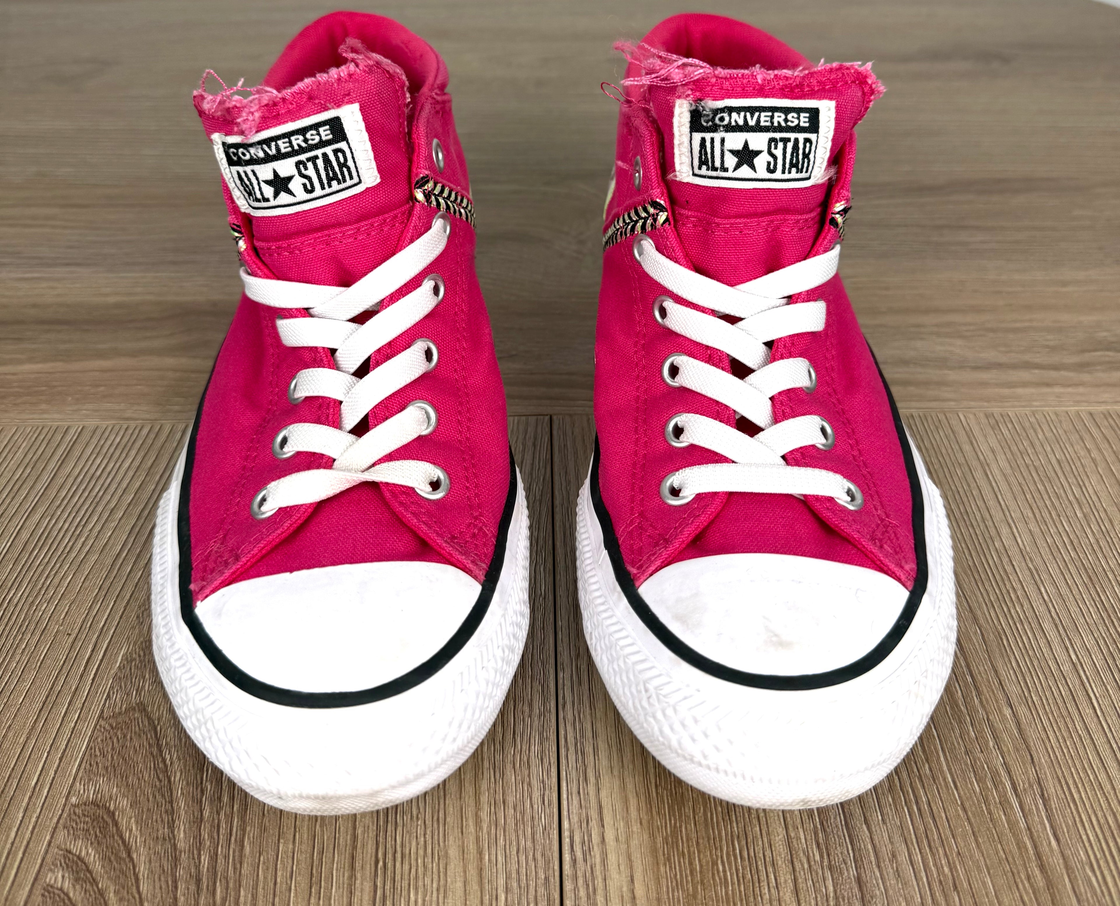 Converse Chuck Taylor High Tops | Size 8 at Blue Sparrow Shop front view