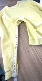 Cotopaxi Do Good Sweatshirt measuring  19" sleeve length