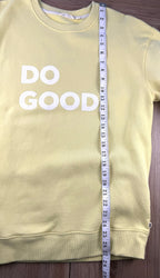 Cotopaxi Do Good Sweatshirt measuring  27" shoulder to hem