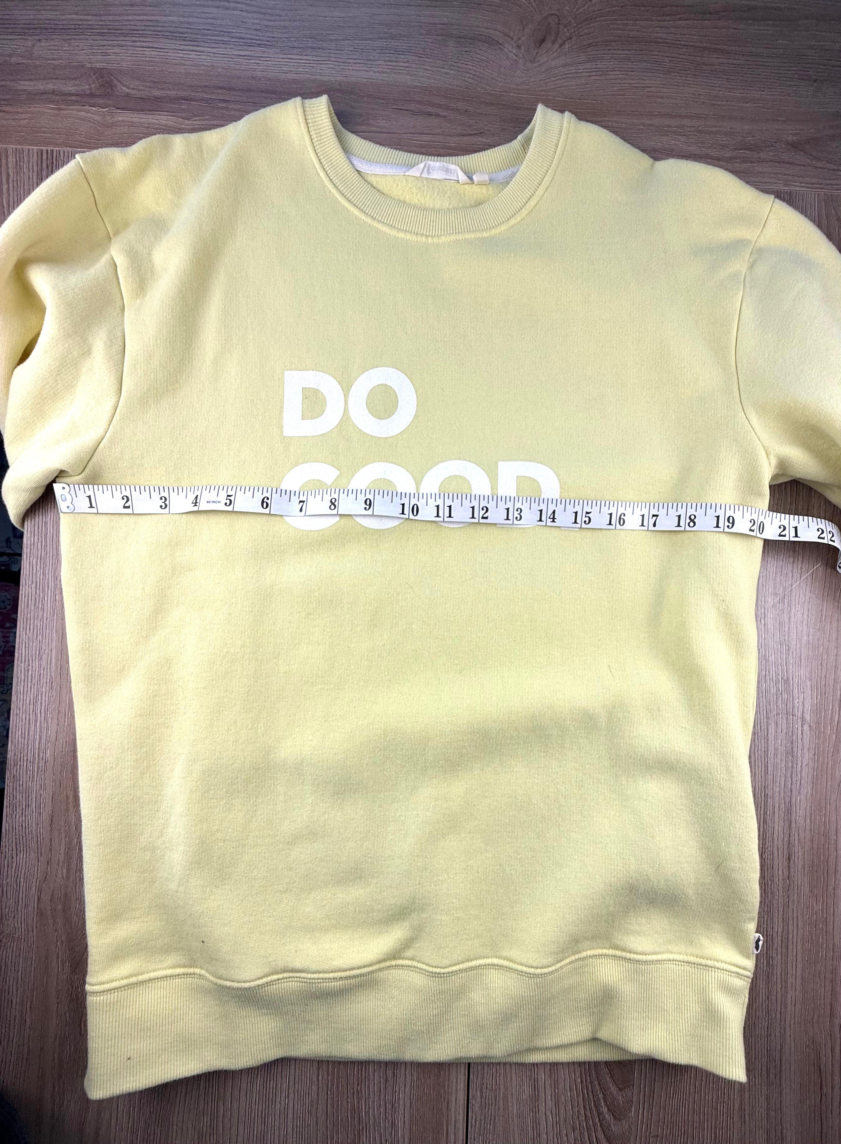 Cotopaxi Do Good Sweatshirt measuring 40" bust 