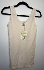 Ivory coloured Bamboo Tank top by C'est Moi at Blue Sparrow Shop  on hanger